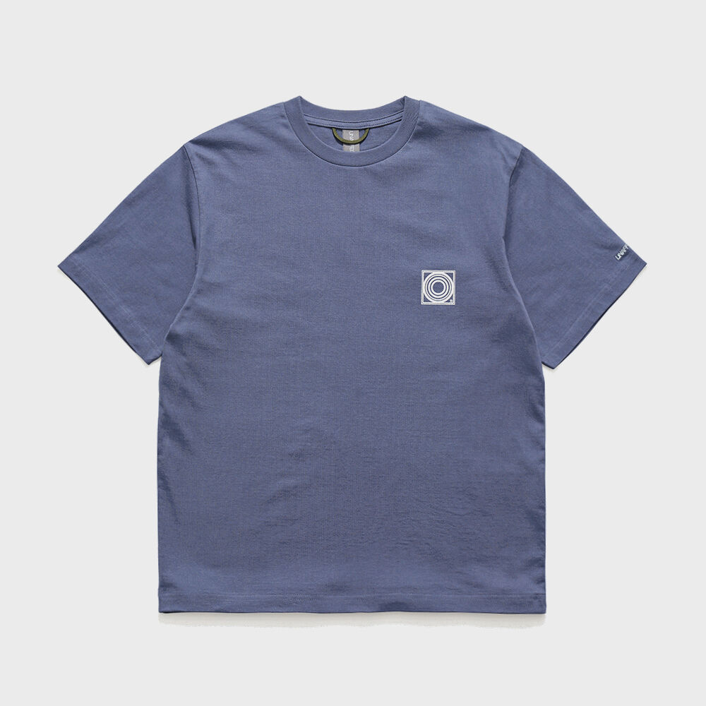 N4ND Dagger Tribal Logo T-Shirts - Blue - 감도 깊은 취향