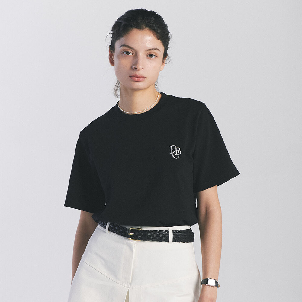 【TREEMINGBIRD】韓国人気★Reflection Graphic Crop T-Shirts Reflection Graphic Crop T-Shirts [ White ] - TREEMINGBIRD