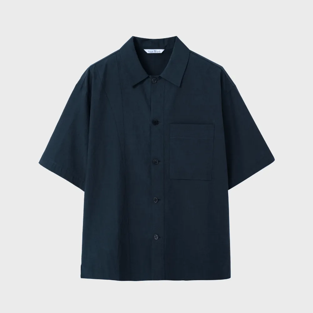 PARTIMENTOのAlternate Stripe Roll Up Half Shirt PARTIMENTO