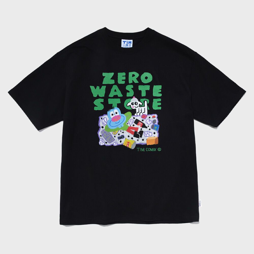 x WASTE STORE] TIM DADITO WITH WASTE SS BLACK 감도 깊은 취향 셀렉트샵