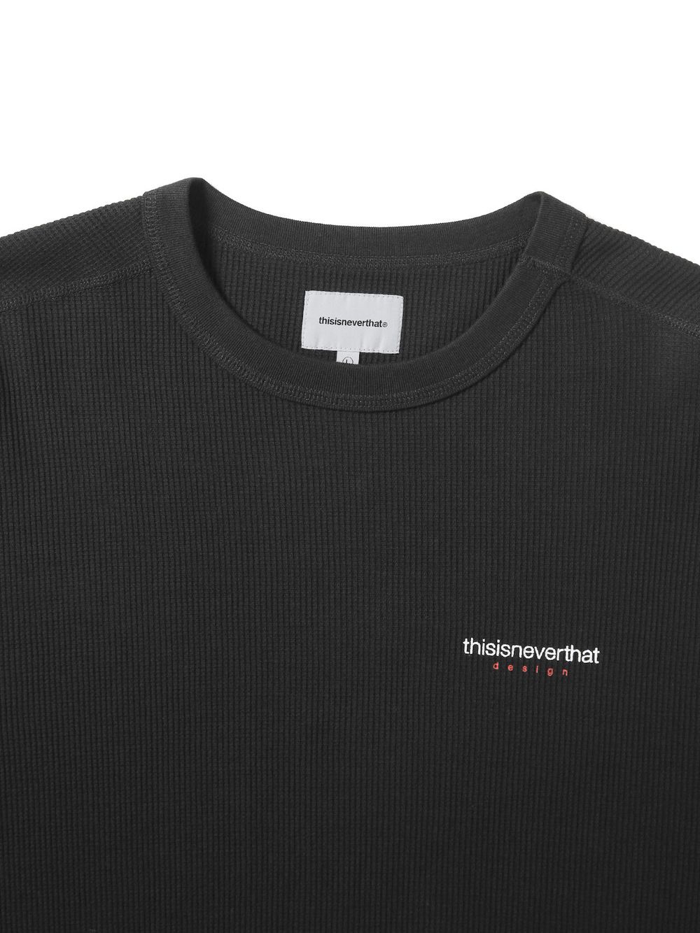 Waffle Top Black 감도 깊은 취향 셀렉트샵 29CM