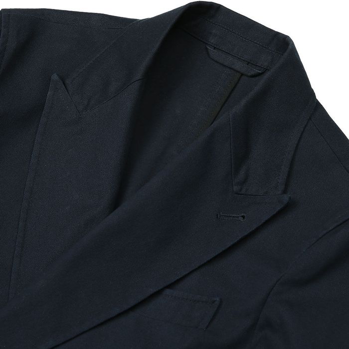 6B Washed Cotton Double Breasted Jacket (Dark Navy) 감도 깊은 취향 셀렉트샵 29CM