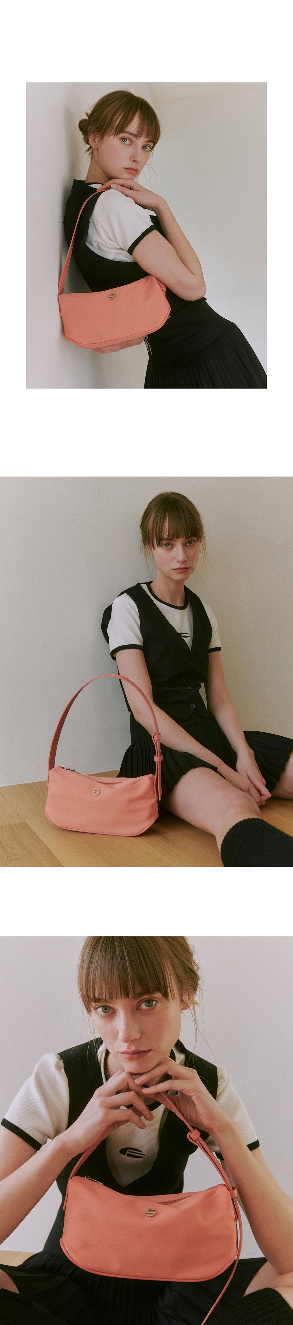 groove bag apricot pink 감도 깊은 취향 셀렉트샵 29CM