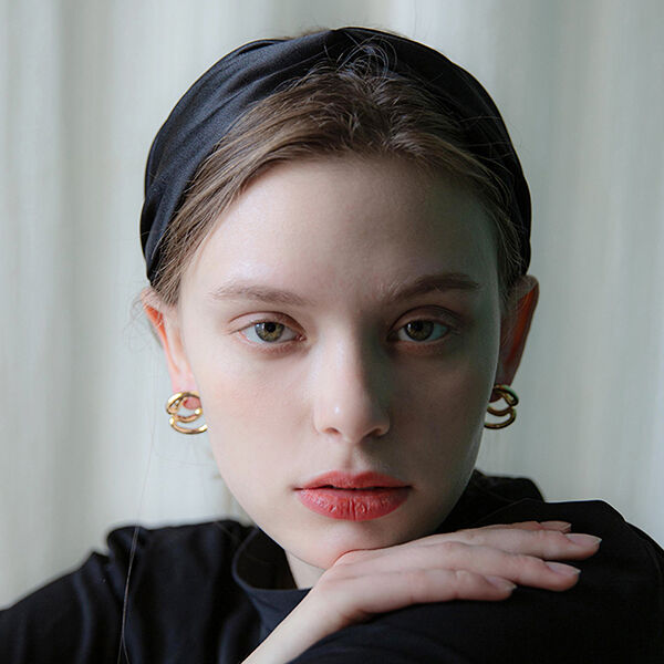 ヘアアクセサリー TATIANA Ladyish Big bow Hair band HB2203 TATIANA】Ladyish Big bow Hair band HB2203〜カチューシャ