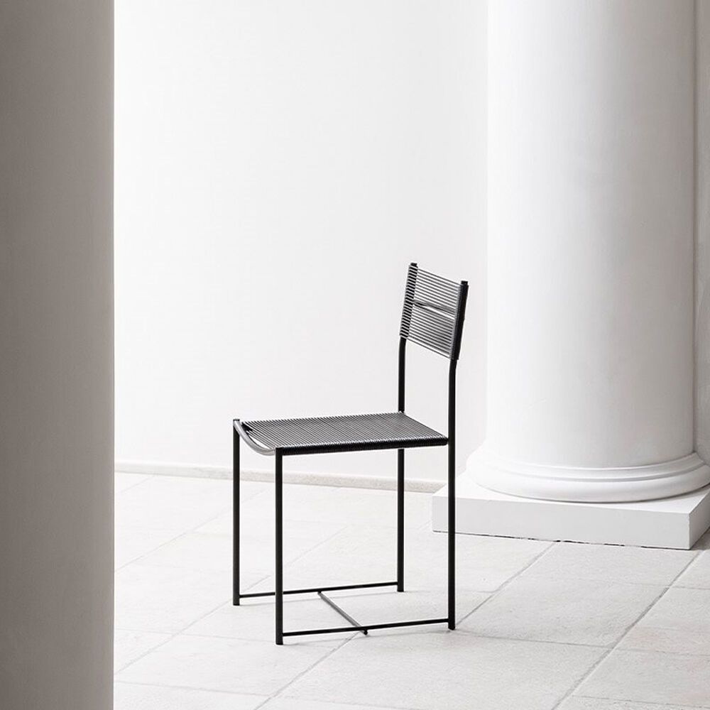 ALIAS SPAGHETTI CHAIR / 101 - Black PVC&Black Lacquered