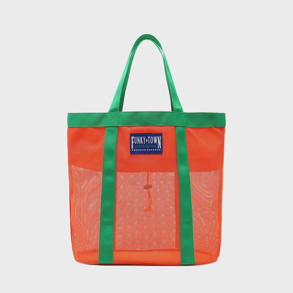 MESH BEACH SHOULDER BAG ORANGE(CV2DSUAB40A) 감도 깊은 취향 셀렉트샵 29CM
