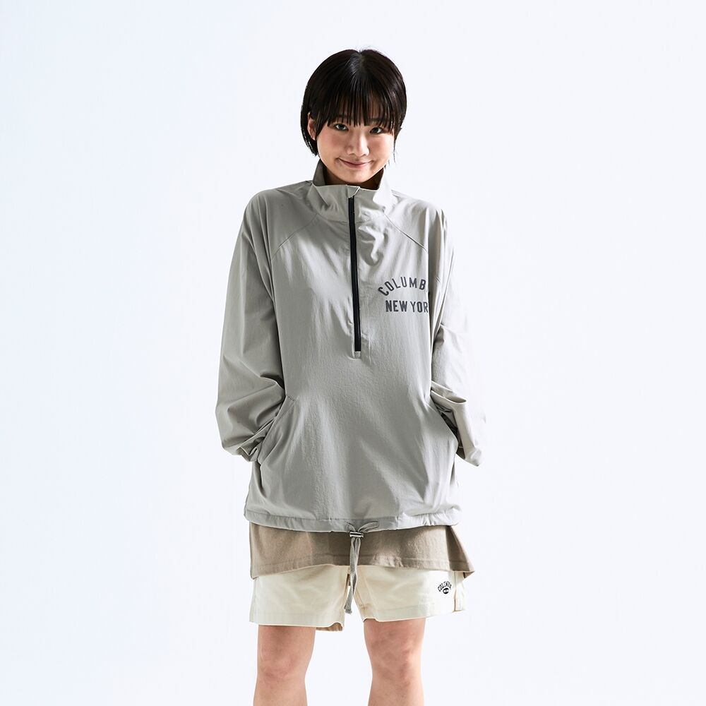 CU NY OVERFIT NYLON ANORAK JACKET 웜그레이 - 감도 깊은 취향 셀렉트샵 29CM Cu Ny Overfit Nylon Anorak Jacket 웜그레이 - 감도 깊은 취향 셀렉트샵 29Cm
