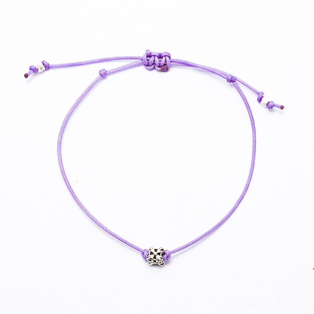[HARANG]★BTS 着用★HR 292B_Cube Pendant Fabric Bracelet BTㅁ J-Hoㅁㅁ 착용] HR 292B_Cube Pendant Fabric Bracelet