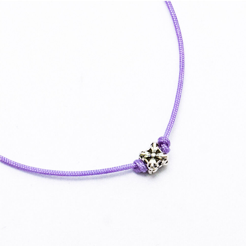 BTㅁ J-Hoㅁㅁ 착용] HR 292B_Cube Pendant Fabric Bracelet