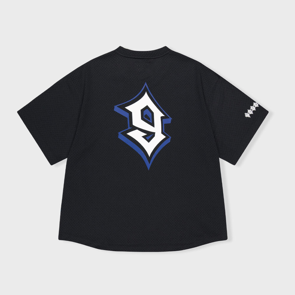 [YESEYESEE]★Y.E.S Mesh Football Tee Y.E.S Mesh Football Tee Black - 감도 깊은 취향 셀렉트샵 29CM