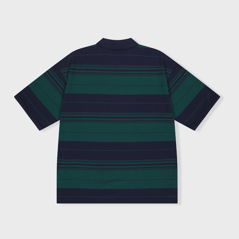 ◇YESEYESEE◇ YES Stripe PK Tee Navy Y.E.S Stripe PK Tee Navy - 감도 깊은 취향 셀렉트샵 29CM