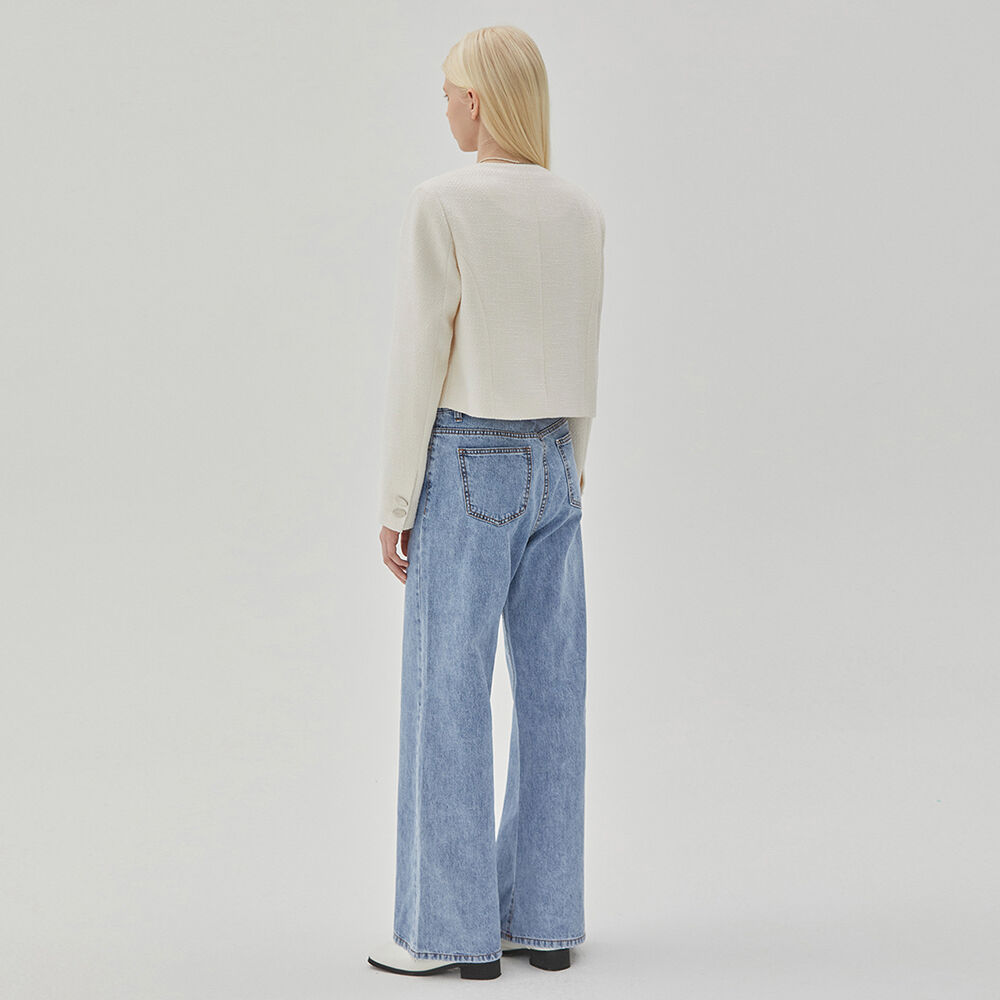 DENIM WIDE PANTS LIGHT INDIGO - 감도 깊은 취향 셀렉트샵 29CM