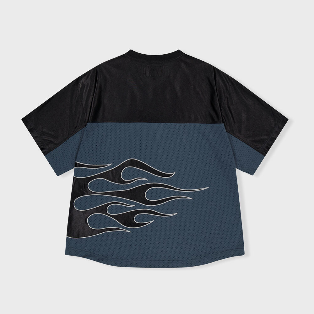 Y.E.S Satin Football Tee Black - 감도 깊은 취향 셀렉트샵 29CM