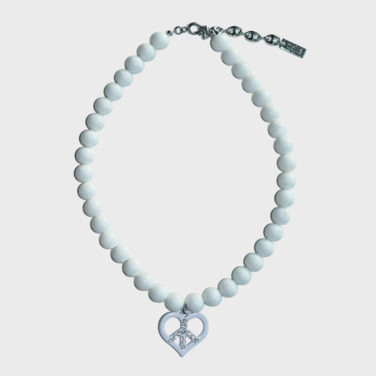 Necklace For Peace (Milk) 하트 팬던트 목걸이 - 감도 깊은 취향 셀렉트샵 29Cm