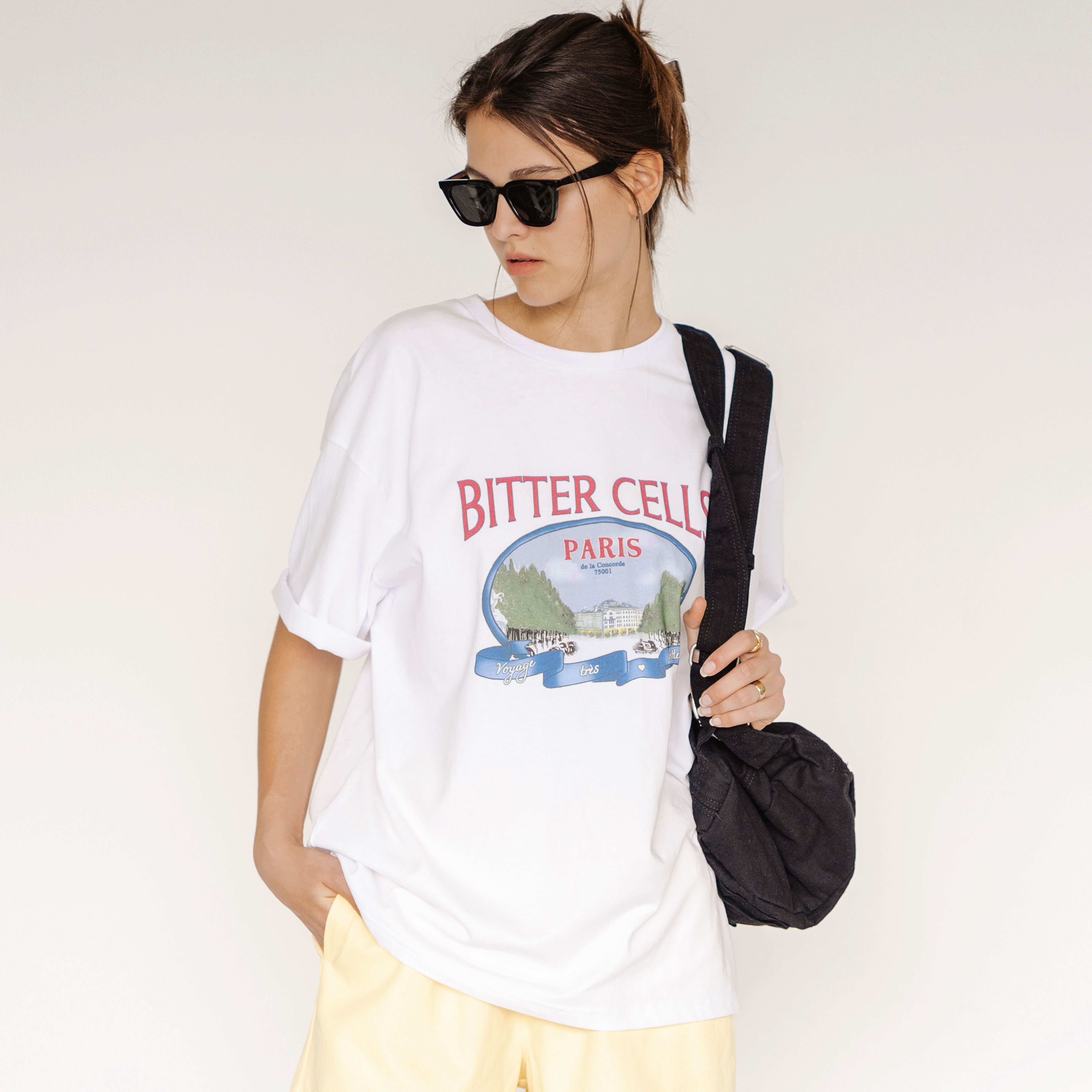 [BITTERCELLS]★Palace Tee-Light Pink★韓国大人気★ Palace Tee-Pink - 감도 깊은 취향 셀렉트샵 29CM