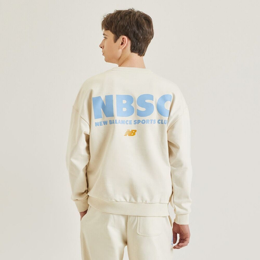 NBNCC12033 / UNI NB SPORTS CLUB 스웻셔츠 (IVORY) 감도 깊은 취향 셀렉트샵 29CM