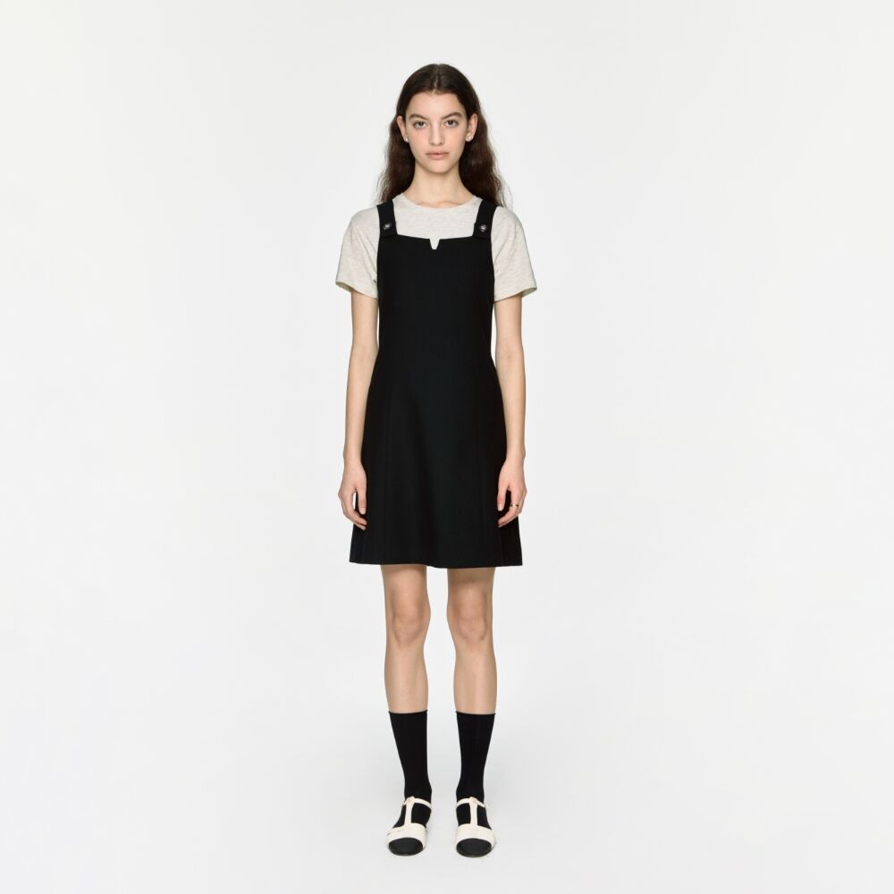 ★送料・関税込★depound★dp button sleeveless mini dress★ 일상에 감성을 더하다
