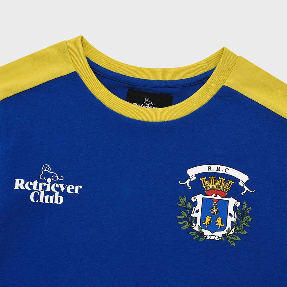 RETRIEVER CLUB☆CROWN SOCCER CROP TEE CROWN SOCCER CROP TEE [BLUE] - 감도 깊은 취향 셀렉트샵 29CM