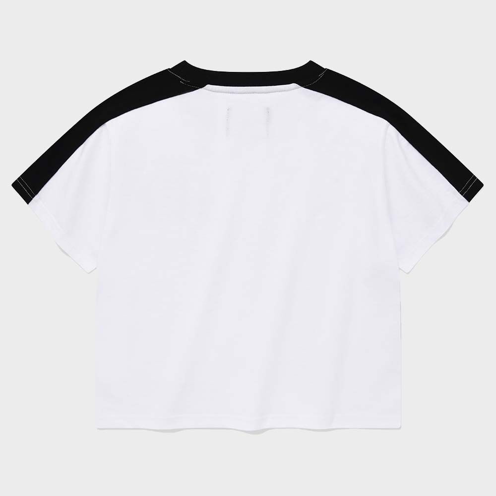 CROWN SOCCER CROP TEE [WHITE] - 감도 깊은 취향 셀렉트샵 29CM