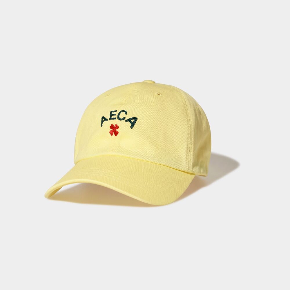 キャップ AECA WHITE AECA CLOVER LOGO CAPLEMON AECA CLOVER LOGO CAP-LEMON - 감도 깊은 취향 셀렉트샵 29CM