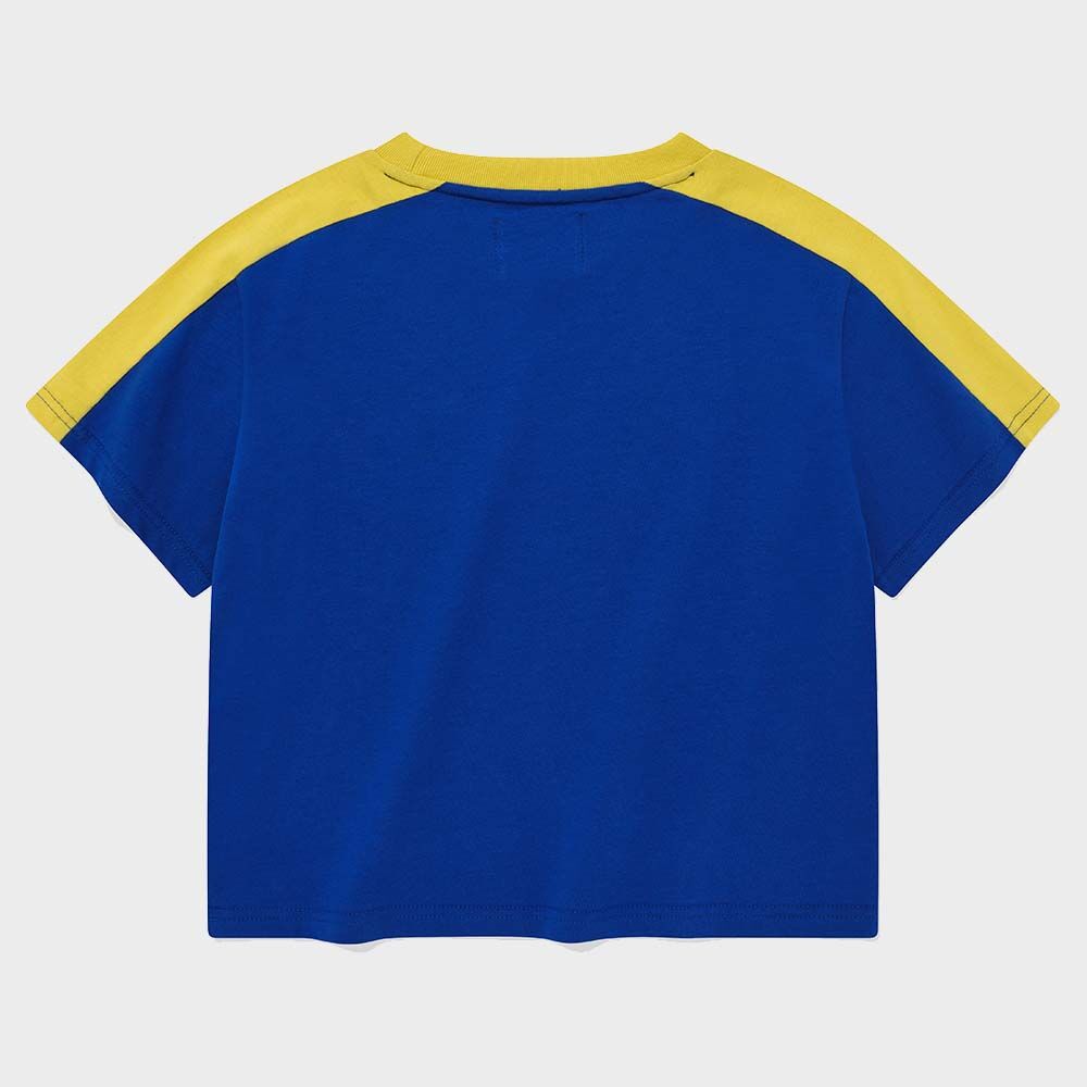 RETRIEVER CLUB☆CROWN SOCCER CROP TEE CROWN SOCCER CROP TEE [BLUE] - 감도 깊은 취향 셀렉트샵 29CM