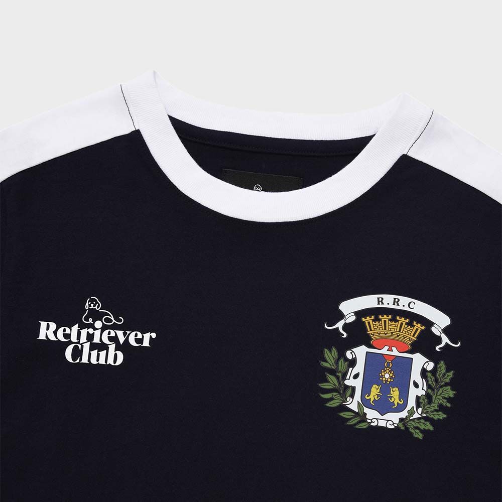 CROWN SOCCER CROP TEE [NAVY] - 감도 깊은 취향 셀렉트샵 29CM