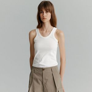 KIN OBLIQUE-NECK SLEEVELESS - 감도 깊은 취향 셀렉트샵 29CM