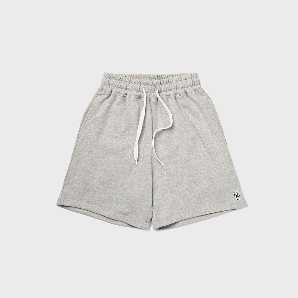ショートパンツ RONRON TERRY BANDING SHORTS WHITE MELANGE TERRY BANDING SHORTS WHITE MELANGE - 감도 깊은 취향 셀렉트샵
