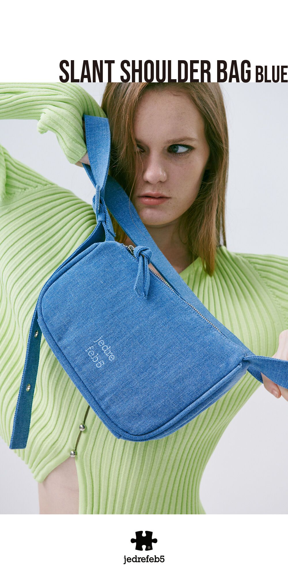 Slant shoulder bag_blue 감도 깊은 취향 셀렉트샵 29CM