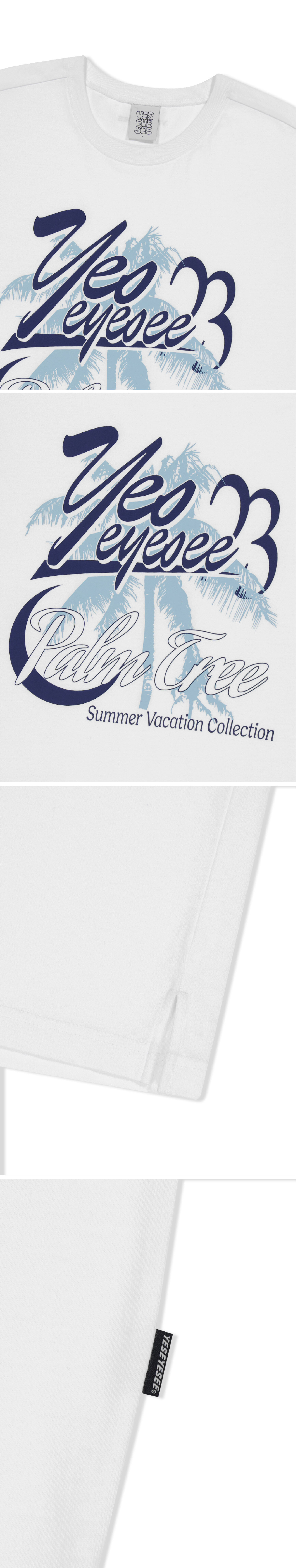 Y.E.S Palm Tree S/L White - 감도 깊은 취향 셀렉트샵 29CM