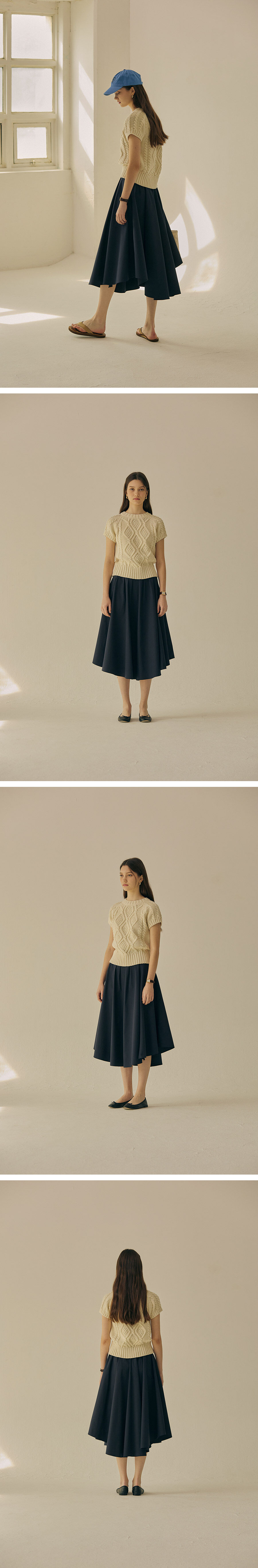 VONA CABLE KNIT (3colors) 상세 이미지 2