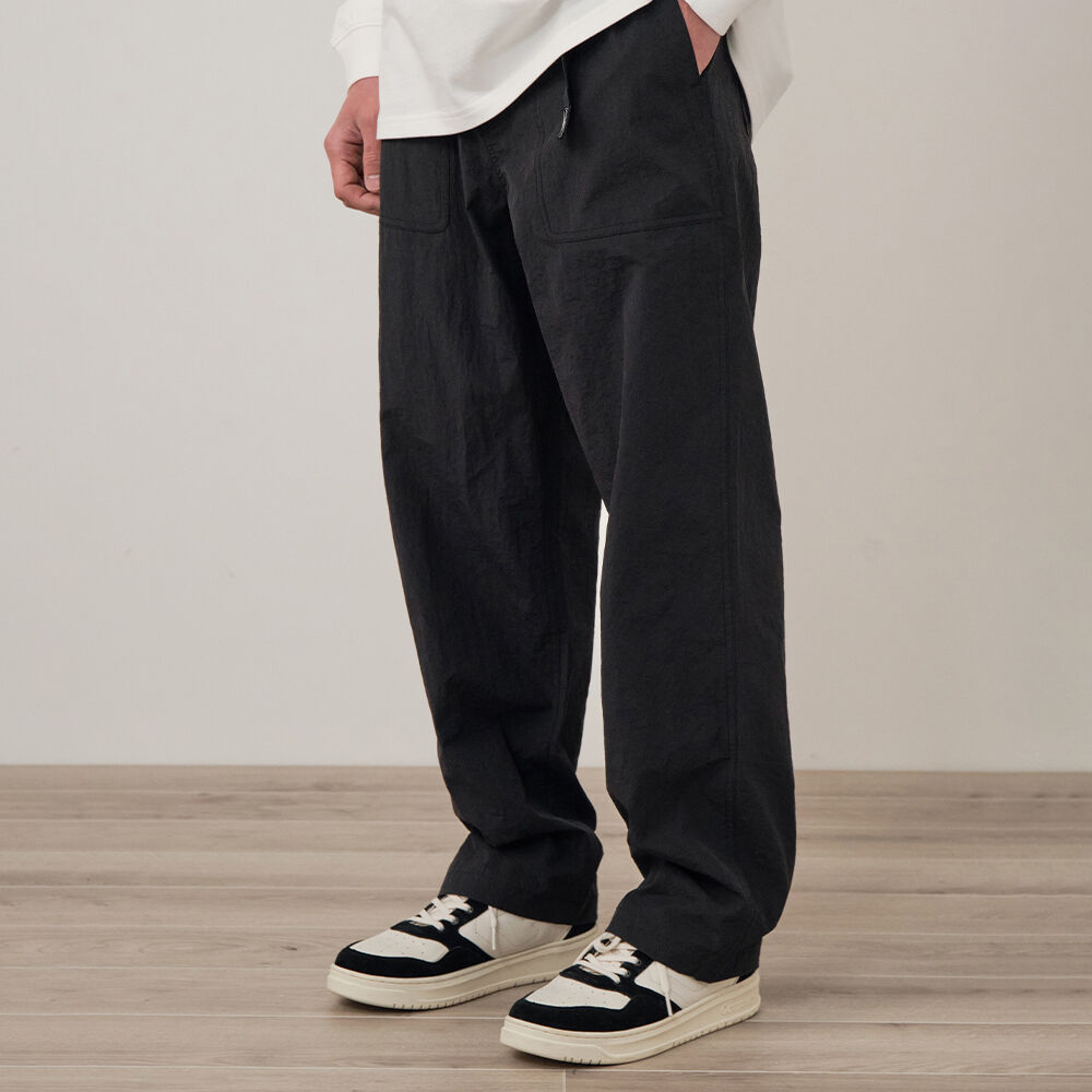 Santiago Officer Pants in Almost Black
