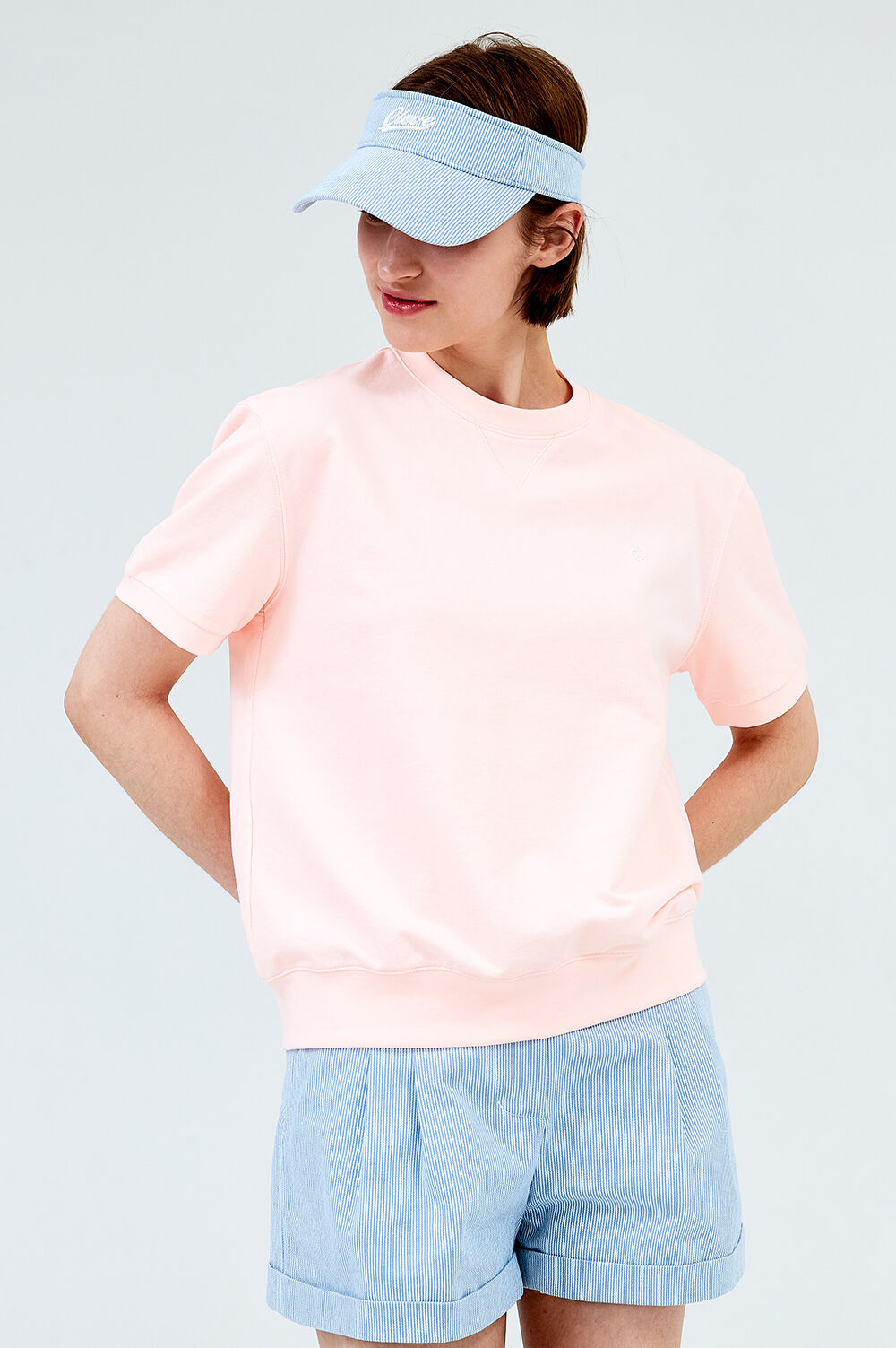 [Clove]★24SS★韓国大人気 ★Solid Sun Visor 23SS clove] Iconic Sun Visor (3color) - 감도 깊은 취향