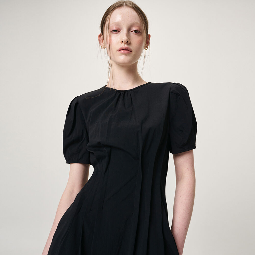 ワンピース ETMON Waist Pintuck Dress, Black Waist Pintuck Dress, Black - 감도 깊은 취향 셀렉트샵 29CM