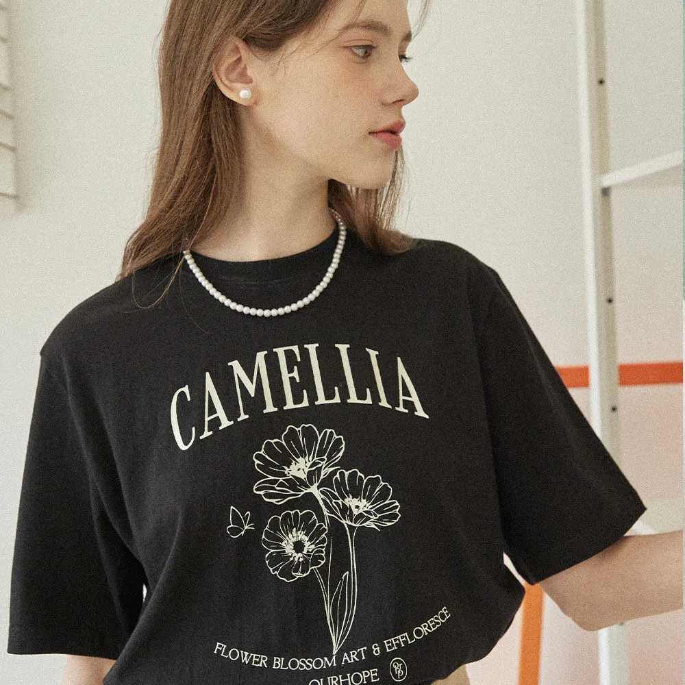 Cameli L S Shirt Black