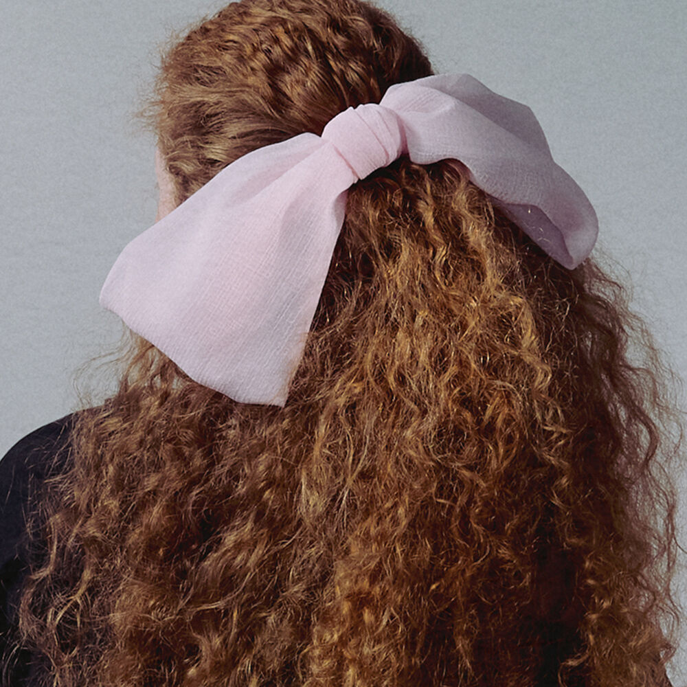 Elizabeth Moments] Large Chiffon Ribbon Hair Pin - 감도 깊은