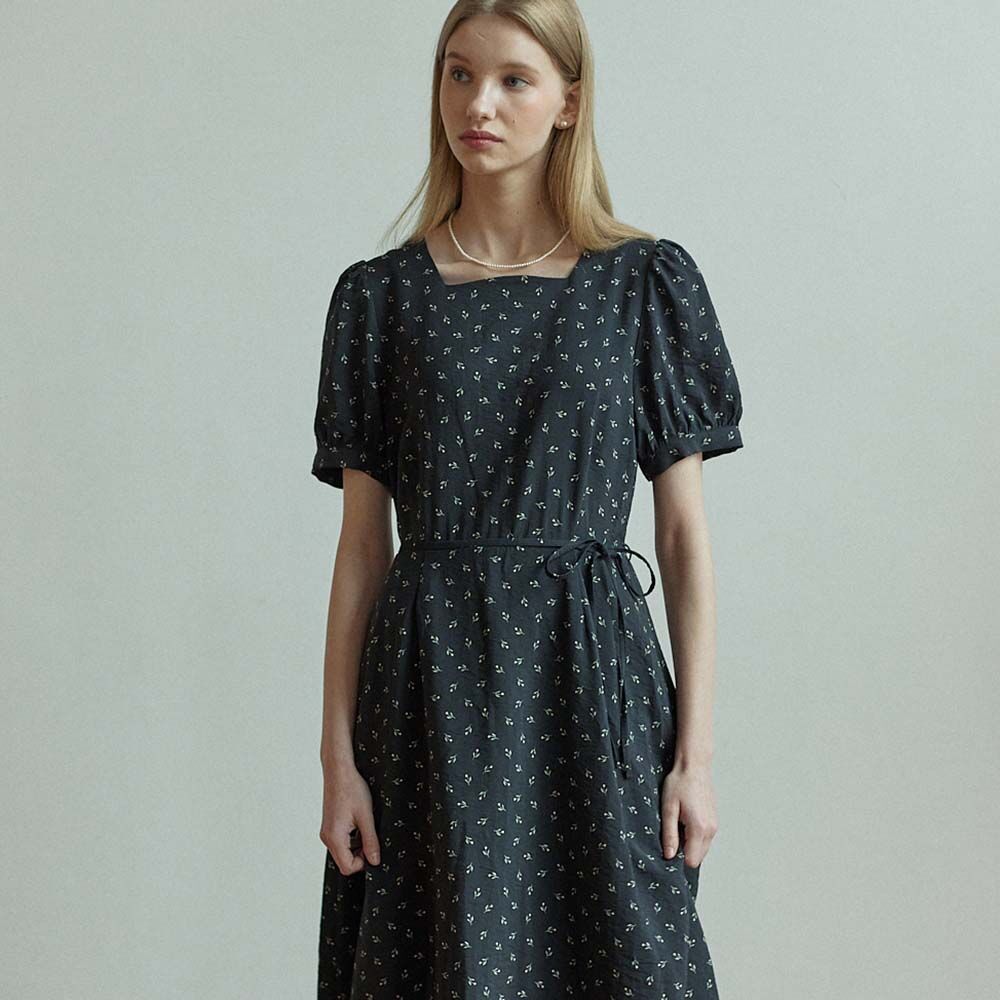 ★マロンエディション★24 Summer_ Ice Cement String Dress 24 Summer_ Ice Cement String Dress - 감도 깊은 취향 셀렉트샵