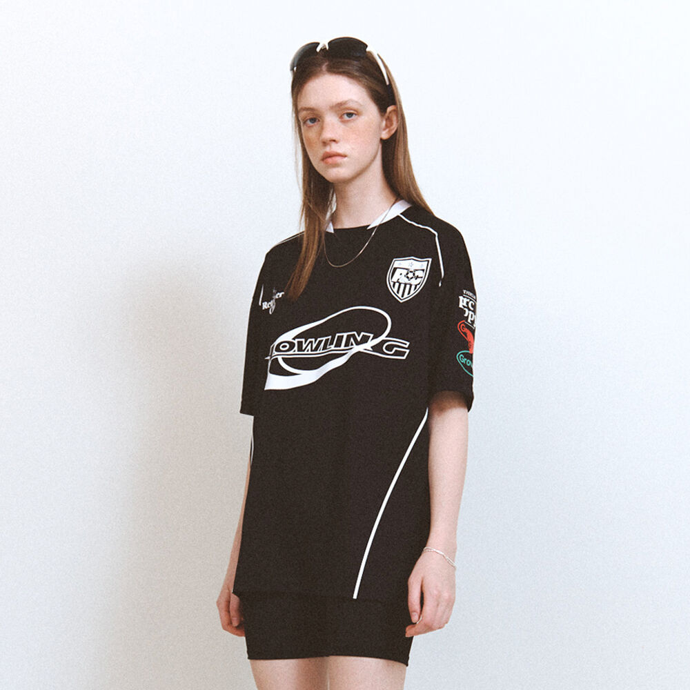 HOWLING SOCCER JERSEY [BLACK] - 감도 깊은 취향 셀렉트샵 29CM