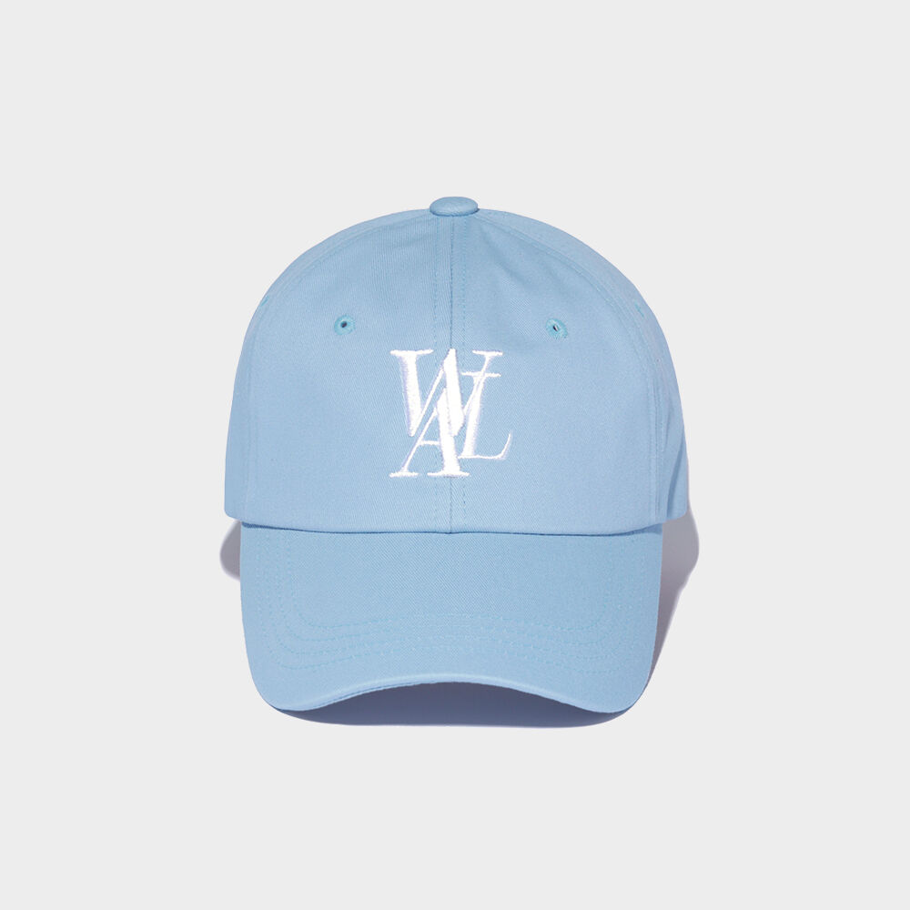 キャップ WOOALONG Signature Logo ball cap LIGHT BLUE SF5AAC102LBL Signature Logo ball cap - LIGHT BLUE - 감도 깊은 취향 셀렉트