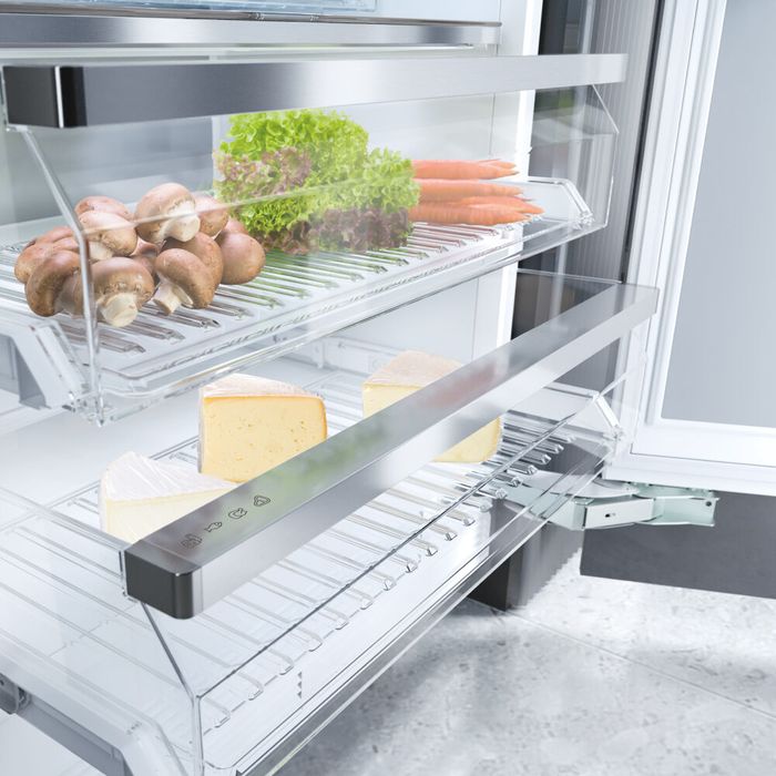 [Miele 본사] 밀레 마스터쿨 프리미엄 빌트인 냉장냉동고 K 2801 Vi+F 2411 Vi 감도 깊은 취향 셀렉트샵 29CM