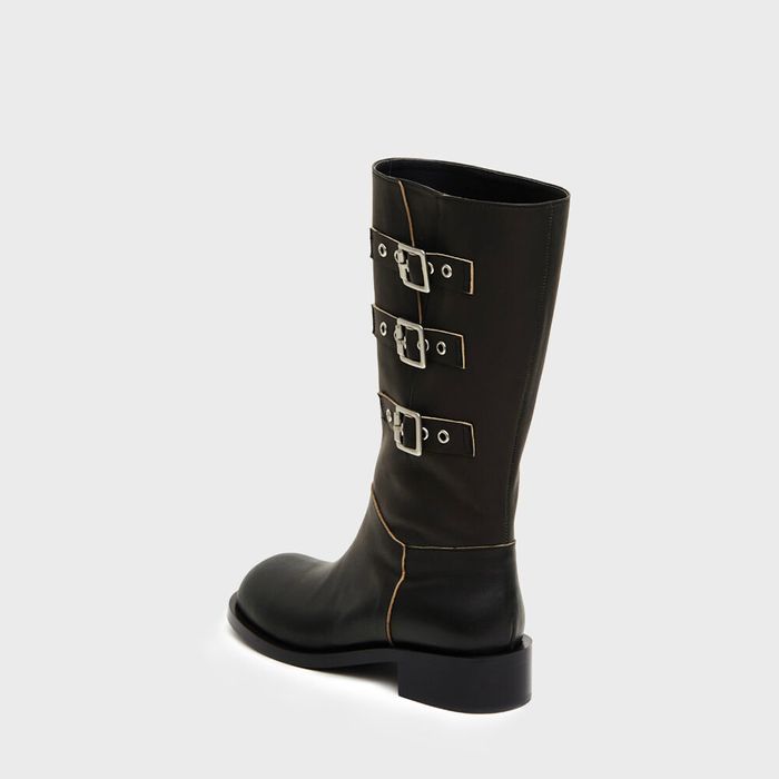 Three belted biker boots (vintage black) - 감도 깊은 취향 셀렉트샵 29CM