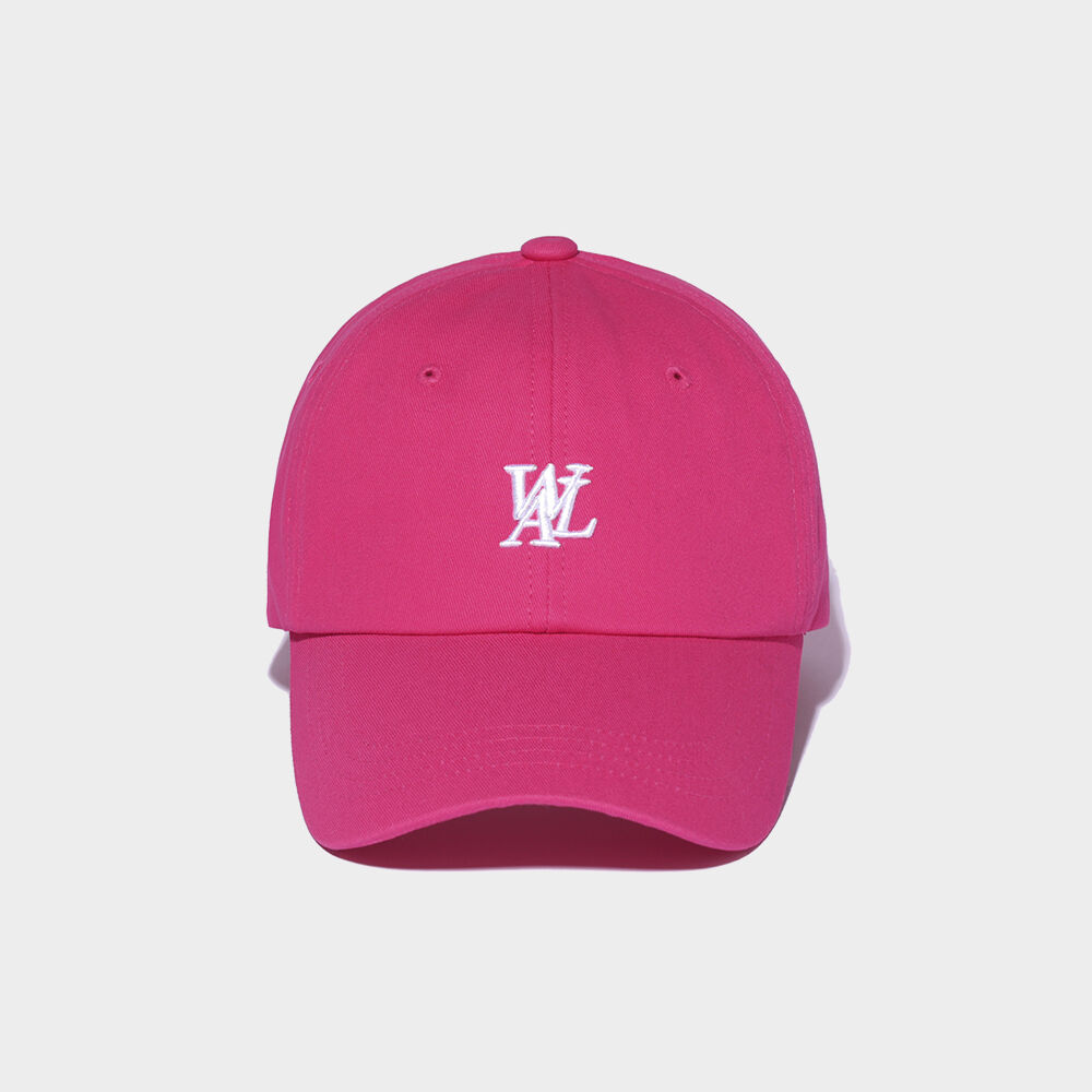 キャップ WOOALONG Signature Small Logo ball cap MAGENTA SF5AAC105MAG Signature Small Logo ball cap - MAGENTA - 감도 깊은 취향