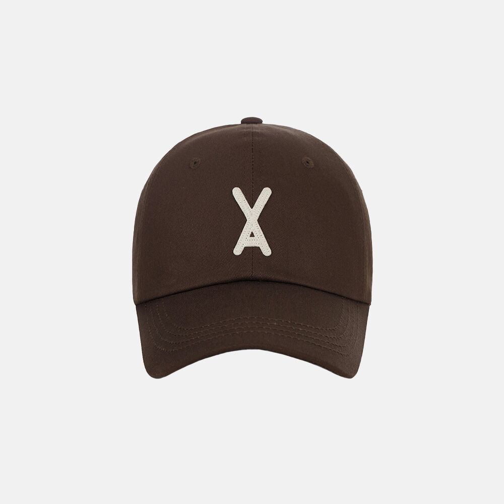Mellow cotton logo cap - DARK BEIGE - 감도 깊은 취향 셀렉트