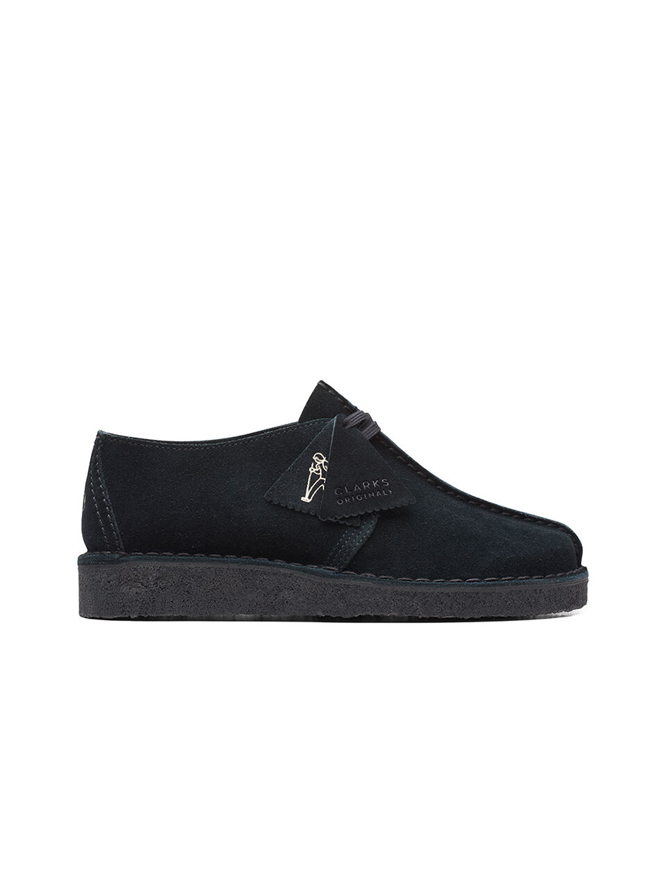 Black suede store desert trek