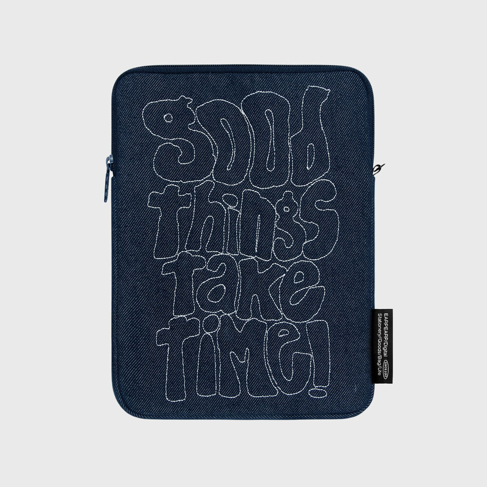 OLA☆韓国☆MELLOW STRAP iPad＆PC POUCH 11/13インチ 全3色 OLA] Mellow iPAD Pouch 11inch - 감도 깊은 취향 셀렉트샵 29CM