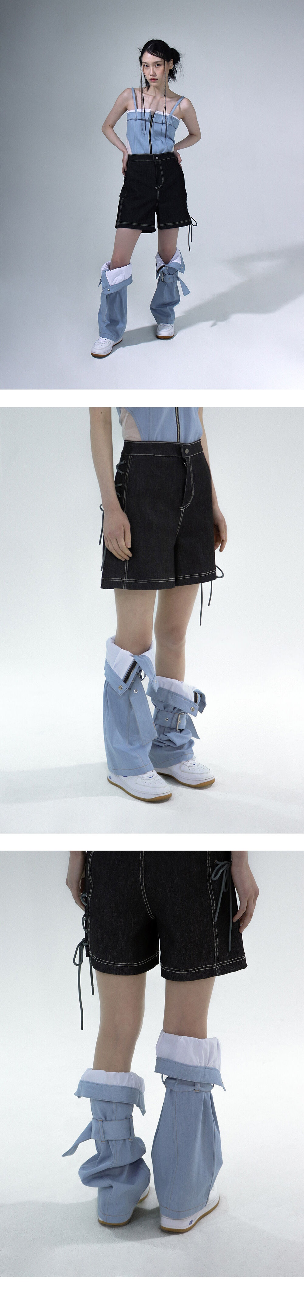 Denim Ribbon Shorts - 감도 깊은 취향 셀렉트샵 29CM