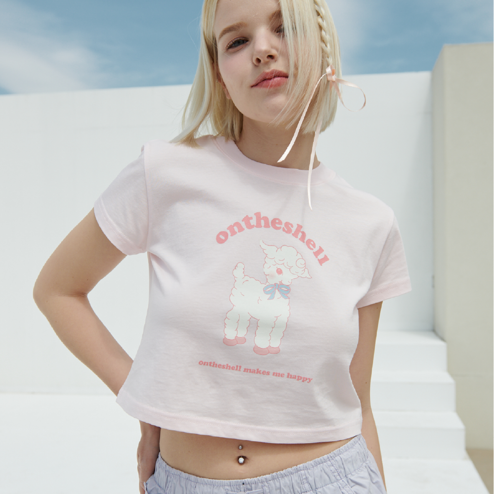 [크롭티] Ontheshell Baby Crop TShirt 감도 깊은 취향 셀렉트샵 29CM