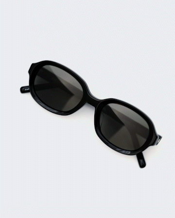 RECLOW ACETATE GOO NO.3 BLACK SUNGLASS - 감도 깊은 취향