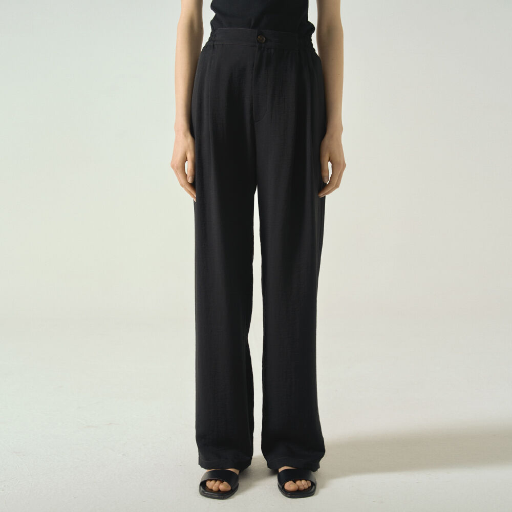 G_CHIFFON LACE BALLOON PANTS / BLACK - 감도 깊은 취향 셀렉트