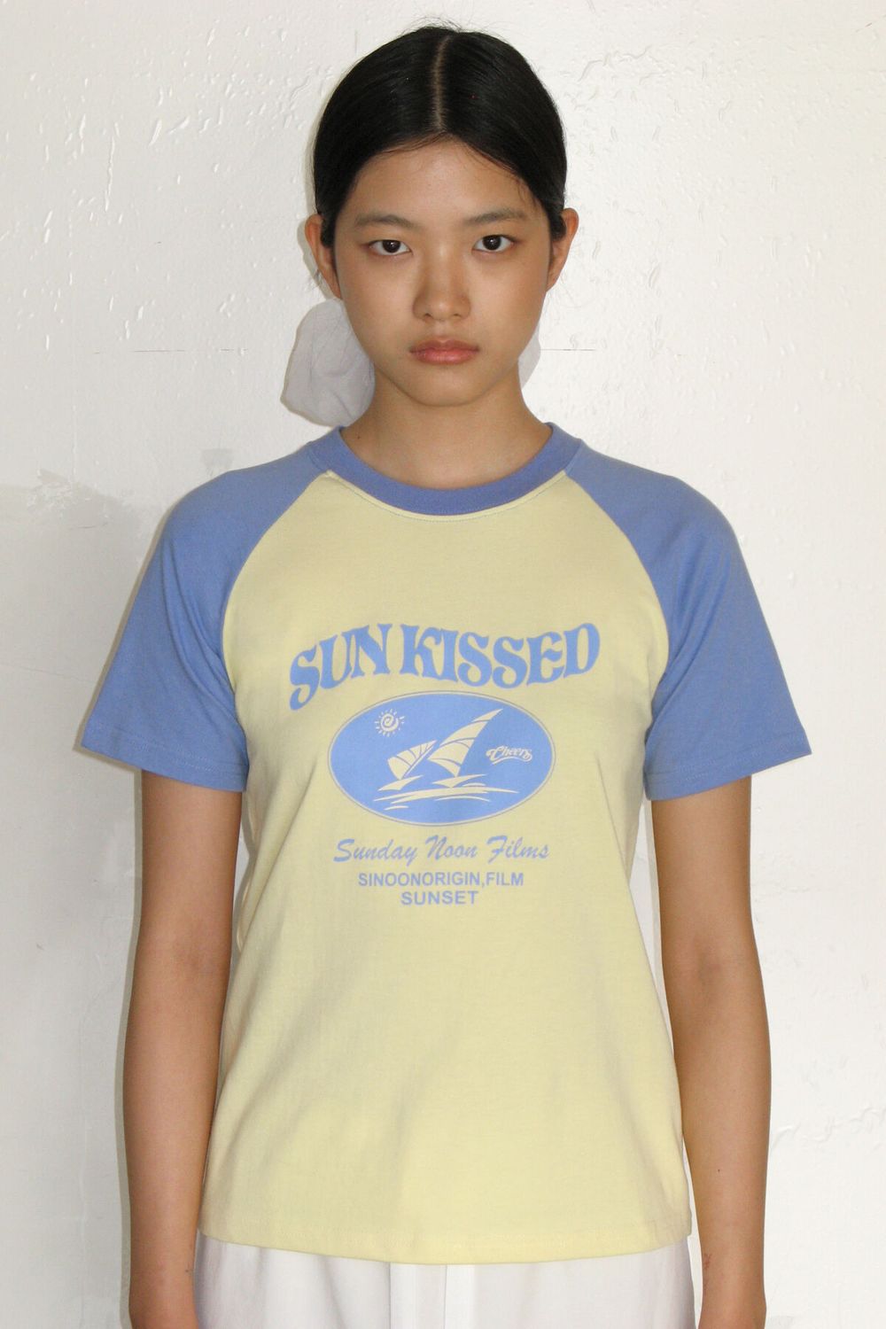 SUNKISSED RAGLAN TSHIRTS (CREAM YELLOW) 감도 깊은 취향 셀렉트샵 29CM